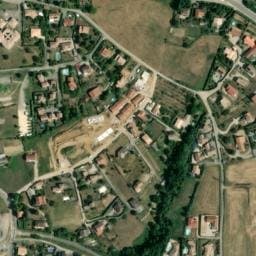 Vue satellite de Aire de camping-car à Saint-Clair à Saint-Clair