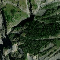 Vue satellite de Refuge de Bonnant à Saint-Martin-de-la-Porte
