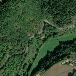 Vue satellite de Aire de repos à Saint-Sauveur-en-Rue à Saint-Sauveur-en-Rue