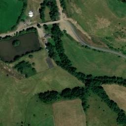Vue satellite de Camping de la Plaine à Saint-Bonnet-de-Condat
