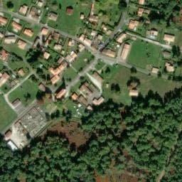 Vue satellite de Natur'o Médoc Camping à Naujac-sur-Mer