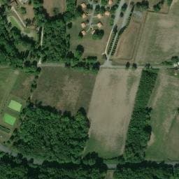 Vue satellite de Village de gîtes de Beauclair à Saint-Victor