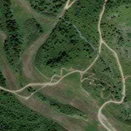 Vue satellite de Ruisseau des Adrets à Les Adrets
