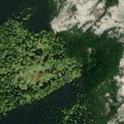 Vue satellite de Refuge du Chamois à Villargondran