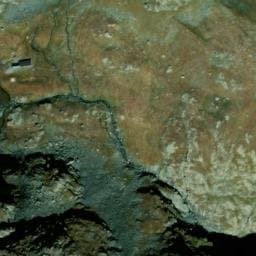 Vue satellite de Refuge Luigi Cibrario à Bessans
