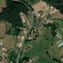 Vue satellite de La ferme Bicoustine à Saint-Maurice-de-Lignon