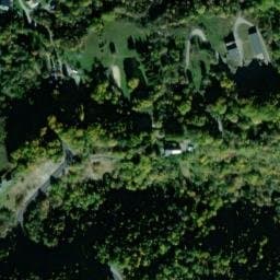 Vue satellite de Camping Municipal de la Tigny à Saint-Pancrace