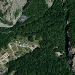 Vue satellite de Bivouac à Saint-Martin-d'Arc à Saint-Martin-d'Arc