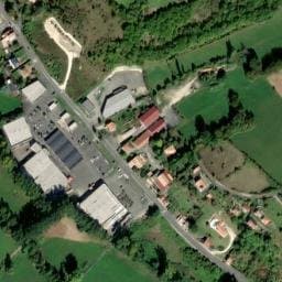Vue satellite de Aire de camping-car à Villetoureix à Villetoureix