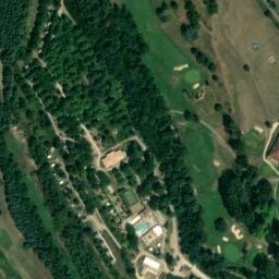 Vue satellite de Camping du Domaine de Senaud à Andancette