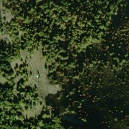 Vue satellite de Refuge de la Crête de Lacha à Albiez-le-Jeune