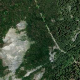 Vue satellite de Cabane de Combe Noire à Villargondran