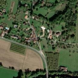 Vue satellite de Mini-Camping du Château de la Barge à Cubjac-Auvézère-Val d'Ans