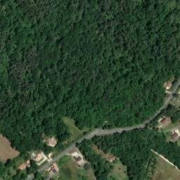 Vue satellite de La Forêt Enchantée à Trélissac