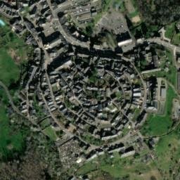 Vue satellite de Aire de camping-car à Ussac à Ussac