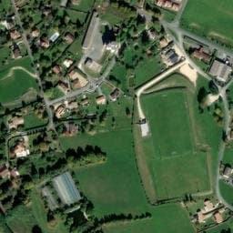 Vue satellite de Aire communale de Mensignac à Léguillac-de-l'Auche
