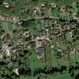 Vue satellite de Camping de l'îlot à Cubjac-Auvézère-Val d'Ans