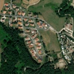 Vue satellite de Camping de Sabot à Saint-Maurice-de-Lignon