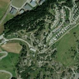 Vue satellite de La Buidonnière à Aussois