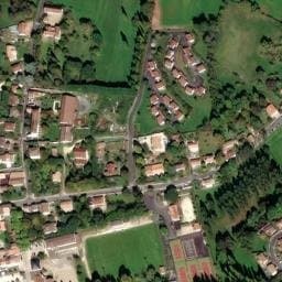 Vue satellite de Aire de camping-car à Orignolles à Orignolles