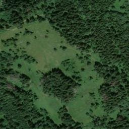 Vue satellite de Source de Pré Michu à Sainte-Agnès
