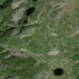 Vue satellite de Aire de bivouac du Pas de la Coche à Vaujany