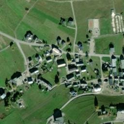 Vue satellite de Aire de camping-cars des Contamines à Saint-Pancrace