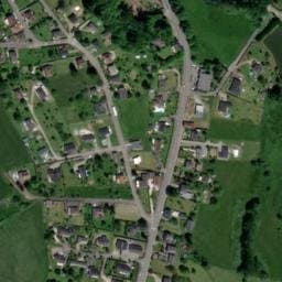 Vue satellite de Aire d'accueil de camping-cars de Sainte Fortunade à Sainte-Fortunade