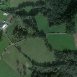 Vue satellite de Camping à Laval-sur-Luzège à Laval-sur-Luzège