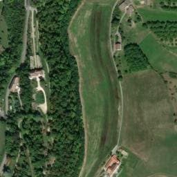 Vue satellite de Domaine naturiste Le Pont d'Adèle à Varacieux