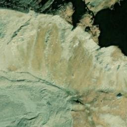 Vue satellite de Refuge Ernesto Tazzetti à Bessans