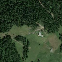 Vue satellite de Refuge la Tsamou à Avrieux