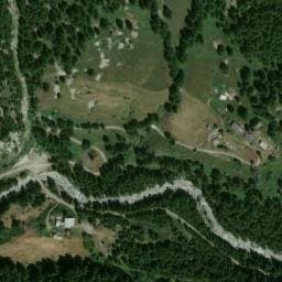 Vue satellite de Bivouac à Avrieux à Avrieux