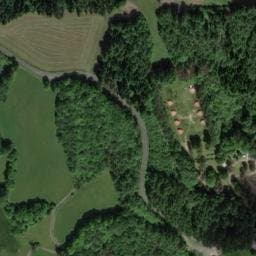 Vue satellite de Camping la Roche Canillac à La Roche-Canillac