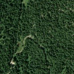 Vue satellite de Abri Forestier de Font Scellier à La Rivière