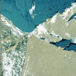 Vue satellite de Refuge Santa Maria (Abri-chapelle de Rochemelon) à Bessans