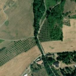 Vue satellite de Aire Camping-Cars de Saint Bonnet de Valclérieux à Saint-Michel-sur-Savasse