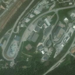 Vue satellite de Camping-Caravaneige Les Combes à Modane