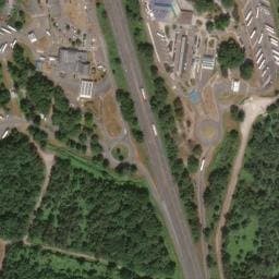 Vue satellite de Aire de camping-car à Générac à Générac