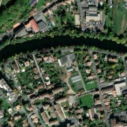 Vue satellite de Espace des Prés à Champcevinel