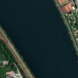 Vue satellite de Camping municipal Les Iles de Silon à Laveyron