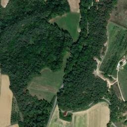 Vue satellite de Les Pins à Bathernay