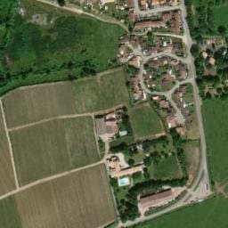 Vue satellite de Camping municipal Les Gabarreys à Pauillac