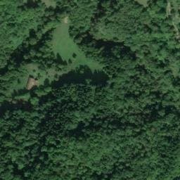 Vue satellite de Fontaine de grand Bois à Rovon