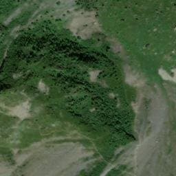 Vue satellite de Habert du Mousset à Sainte-Agnès