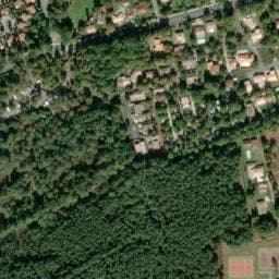 Vue satellite de Domaine La Résinière à Hourtin