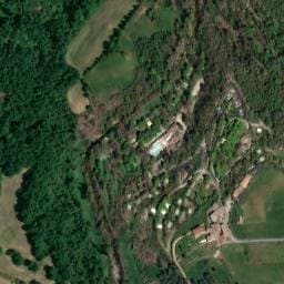 Vue satellite de Camping l'Oasis (2) à Ardoix