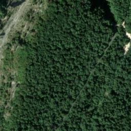 Vue satellite de Cabane des Ecouges à Saint-Gervais
