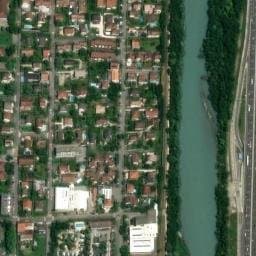 Vue satellite de Les 3 Pucelles à Grenoble