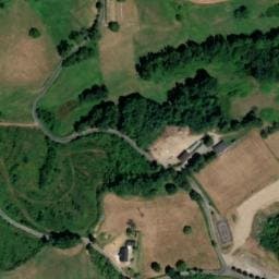 Vue satellite de Aire d'accueil de camping-cars de Dampniat à Dampniat